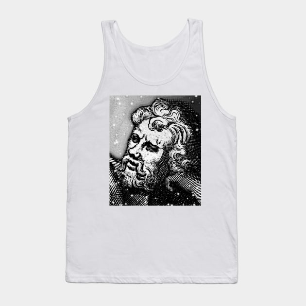 Epictetus Black And White Portrait | Epictetus Artwork 2 Tank Top by JustLit